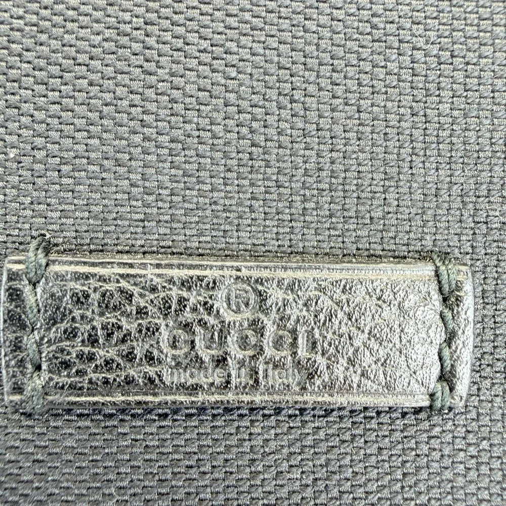 Gucci Black Canvas Top Handle Boston Bag - Picture 4 of 13